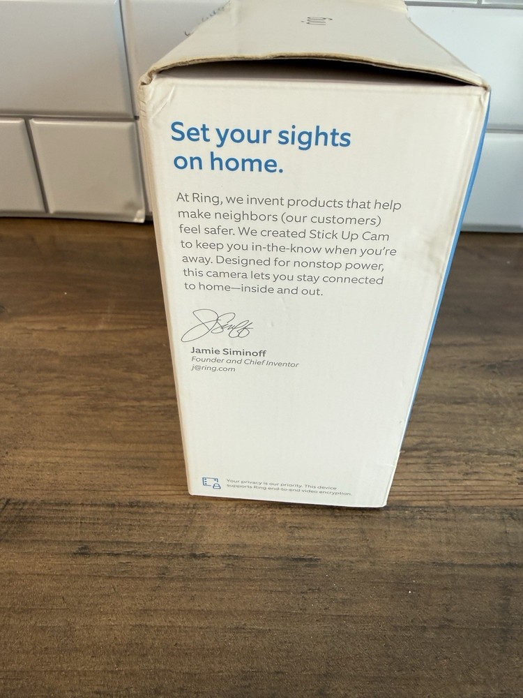 Ring 3rd Generation Stick Up Cam Plug In