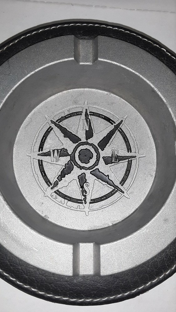 Marlboro Compass Leather Base Ashtray