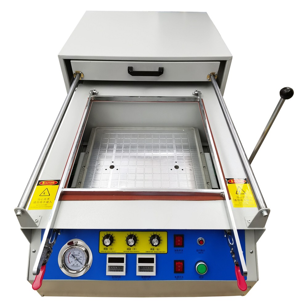 220V Bench Small Vacuum Blister Forming Machine Sample Plastic Suction Machine