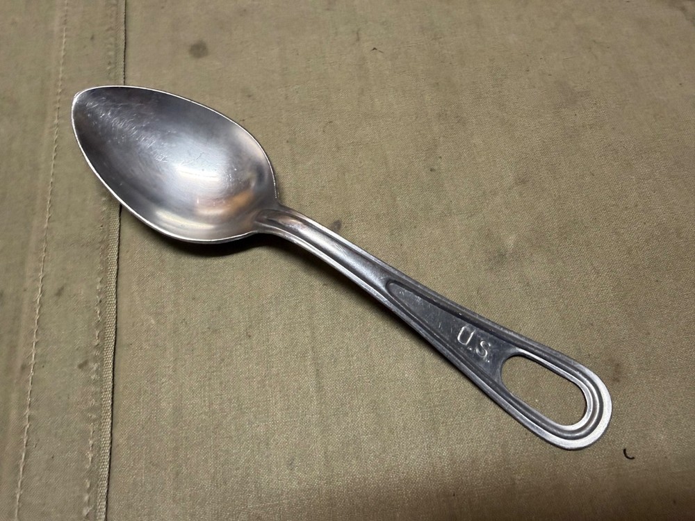 ORIGINAL WWII US INFANTRY ARMY MESS KIT SPOON UTENSIL