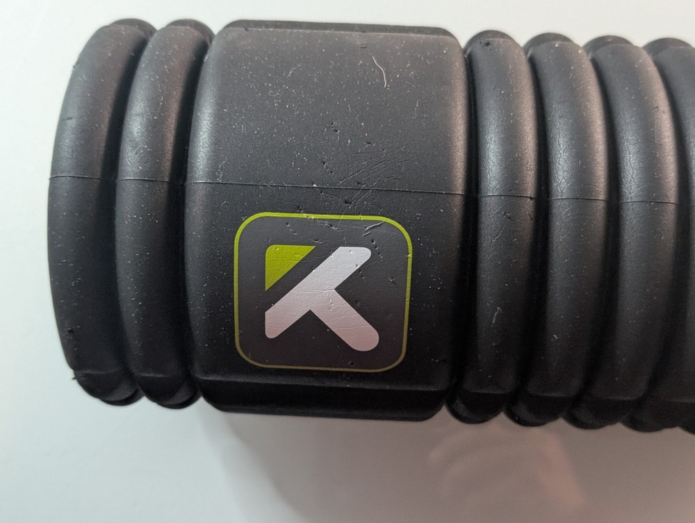 TriggerPoint GRID Foam Roller - Black - Deep Tissue Massage & Recovery - Clean