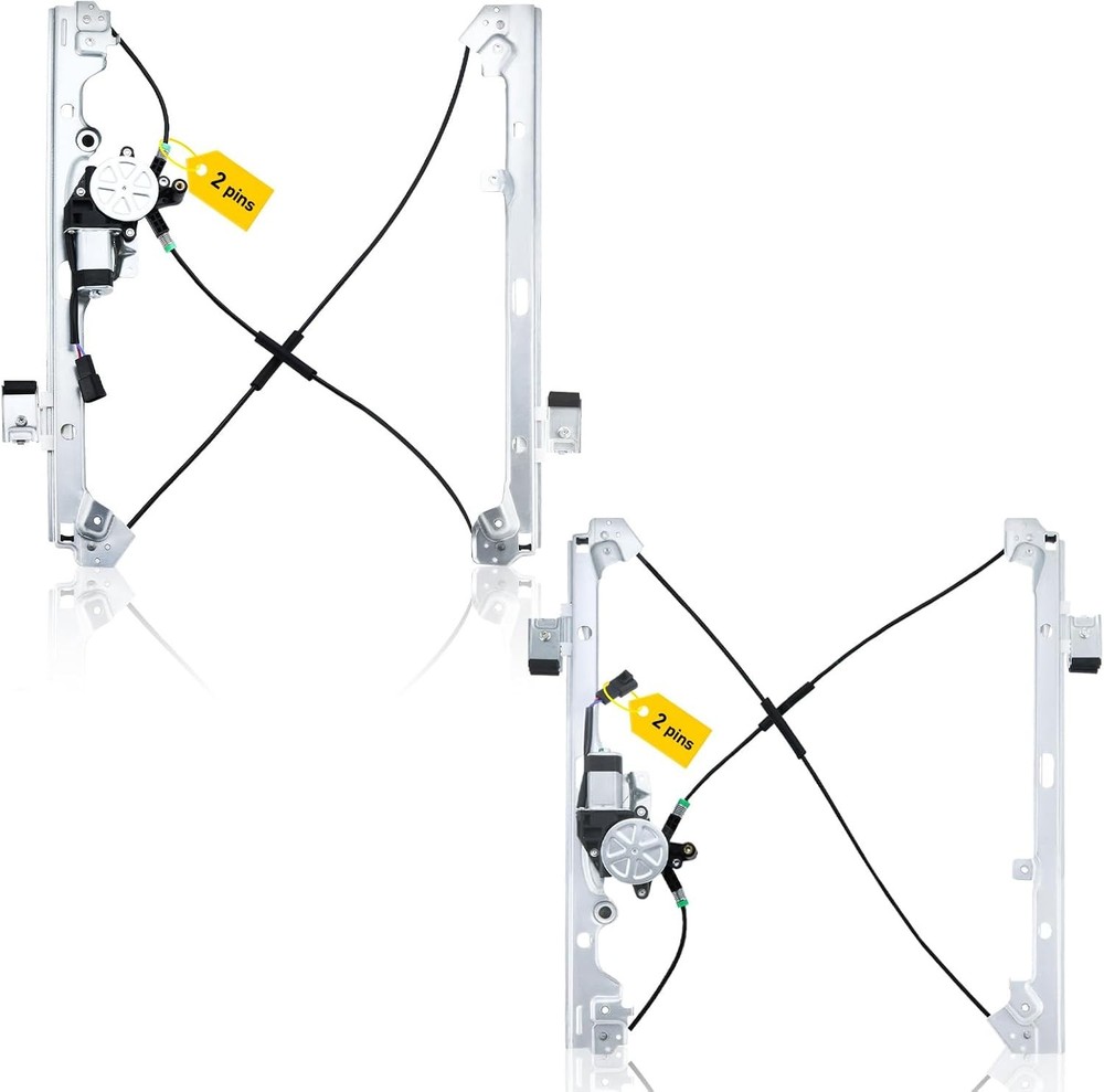 Power Window Regulator For Chevy Silverado 1500 Front Left Right Side With Motor