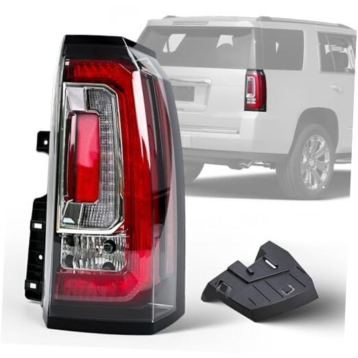 LED Tail Lights Assembly Compatible With 2015 2016 2017 Right Passenger Side