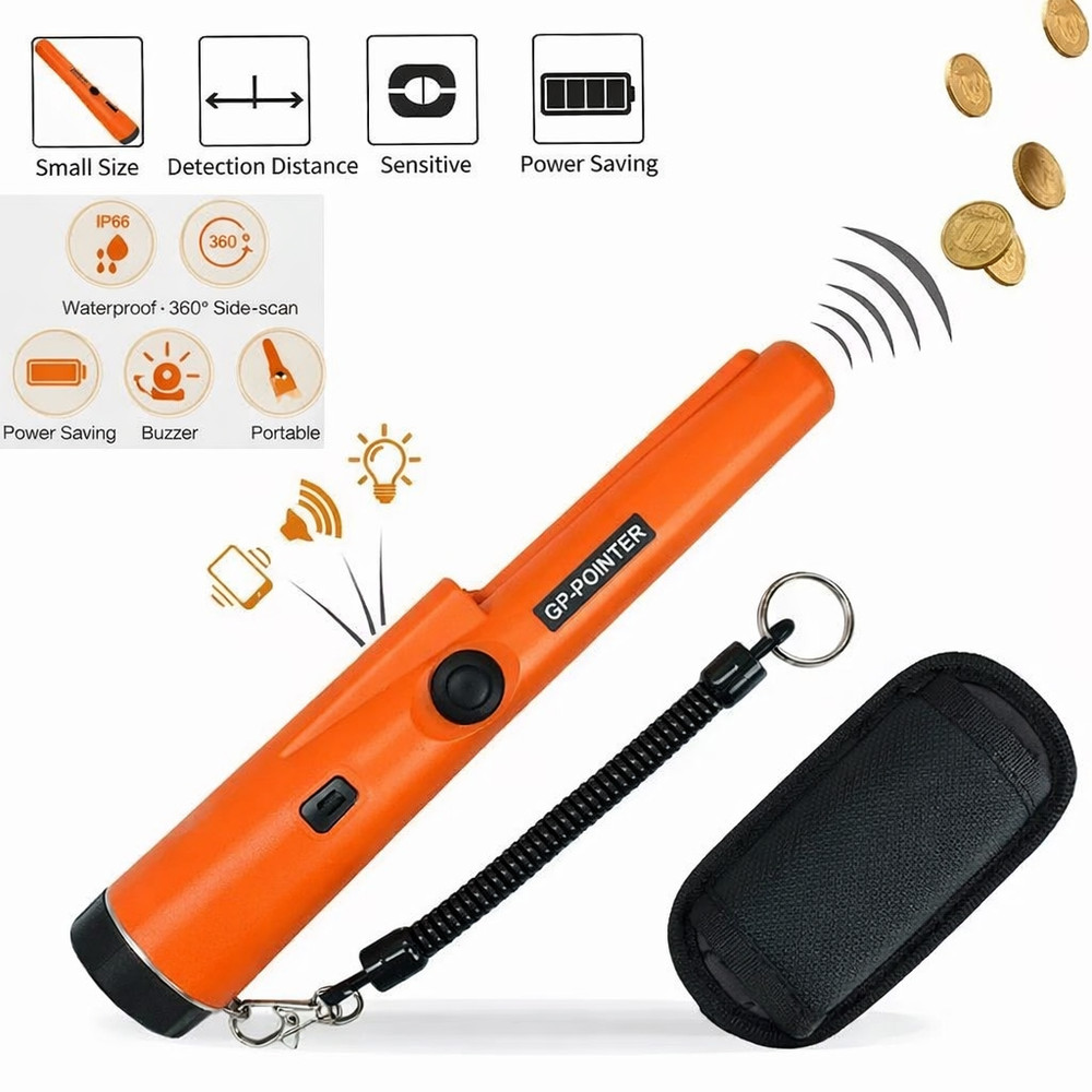 Metal Detector Handheld Pro Pinpointer Pointer Probe Waterproof Sensitive Tester