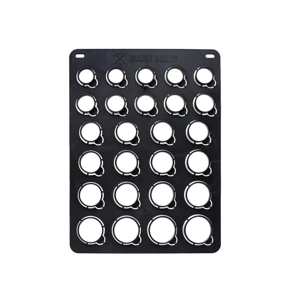 Manly Bands Ring Sizer: Accurate Sizer Measuring Tool for Men and Flat