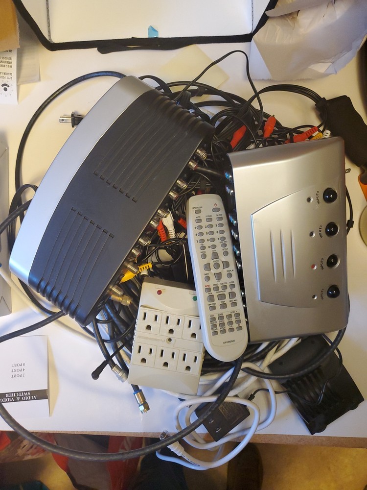 Box of Misc Electronics Parts