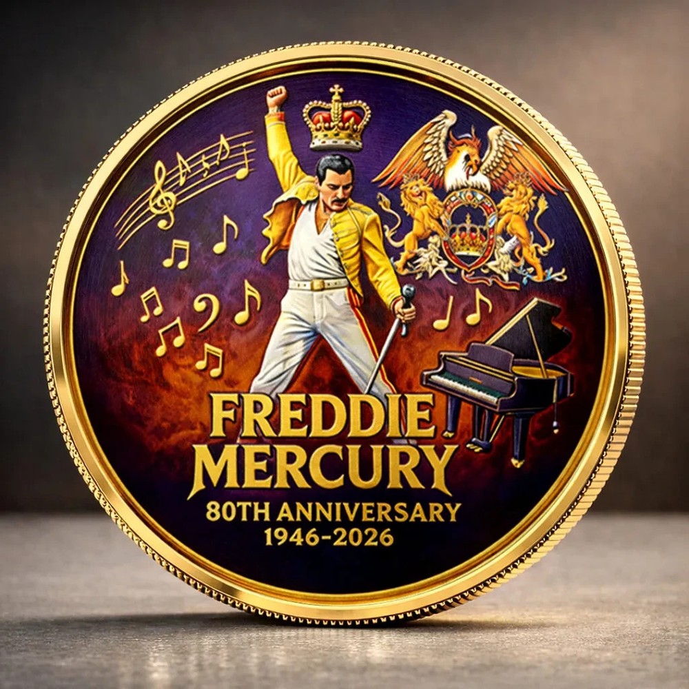 Freddie Mercury Commemorative Coin