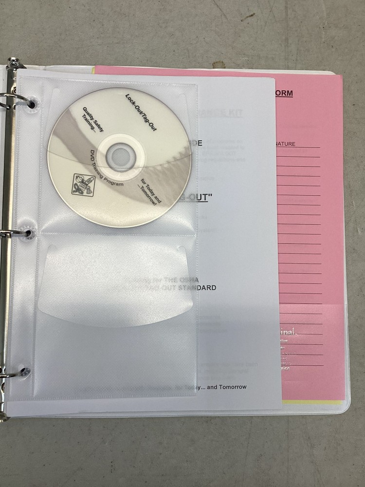 Marcom Lockout/Tagout, Multimedia Training Kit