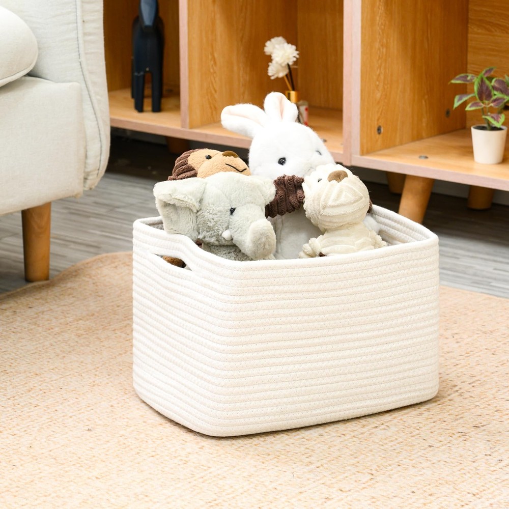 Storage Baskets for Organizing, Woven Basket for Storage, Storage Baskets Bin...