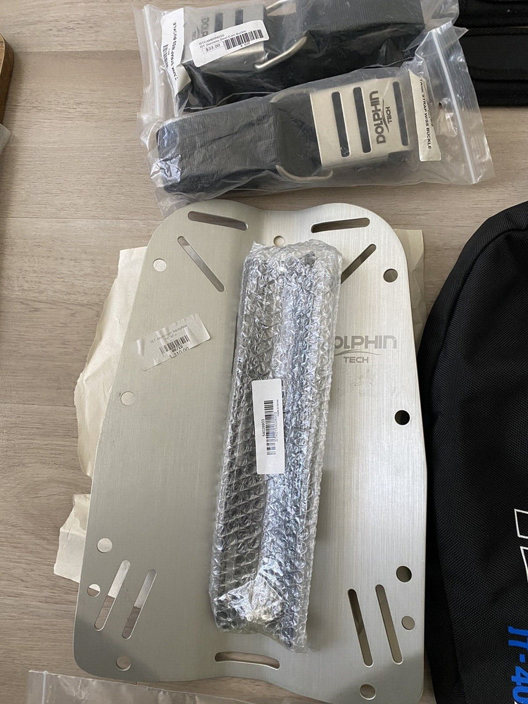 IST Dolphin Tech Basic Single Tank, Single Bladder BCD, Aluminum Backplate