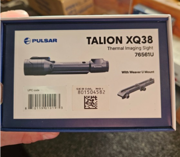 Pulsar Talion XQ38Thermal Riflescope