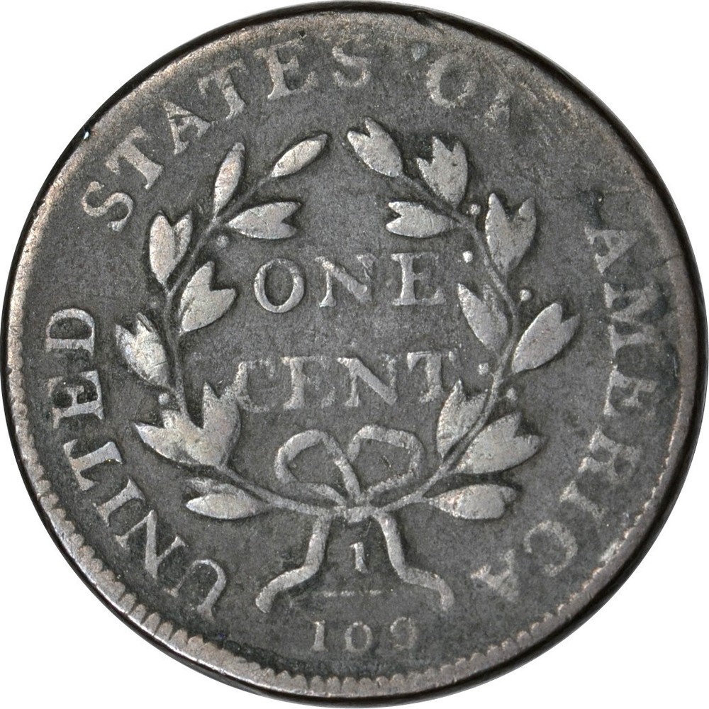 1802 1C Stemless S-231 Draped Bust Large Cent Fine K16500
