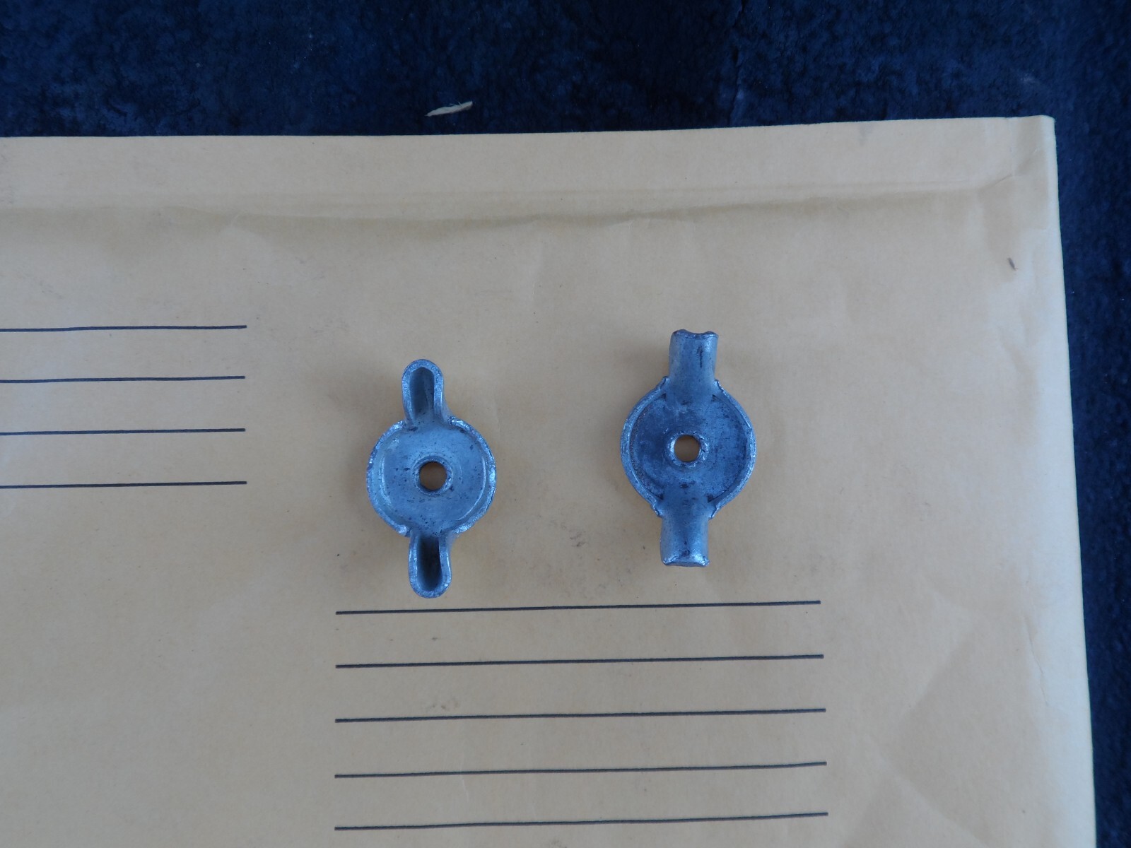 ORIGINAL MILITARY WOOD AMMO BOX WING NUTS QTY 14