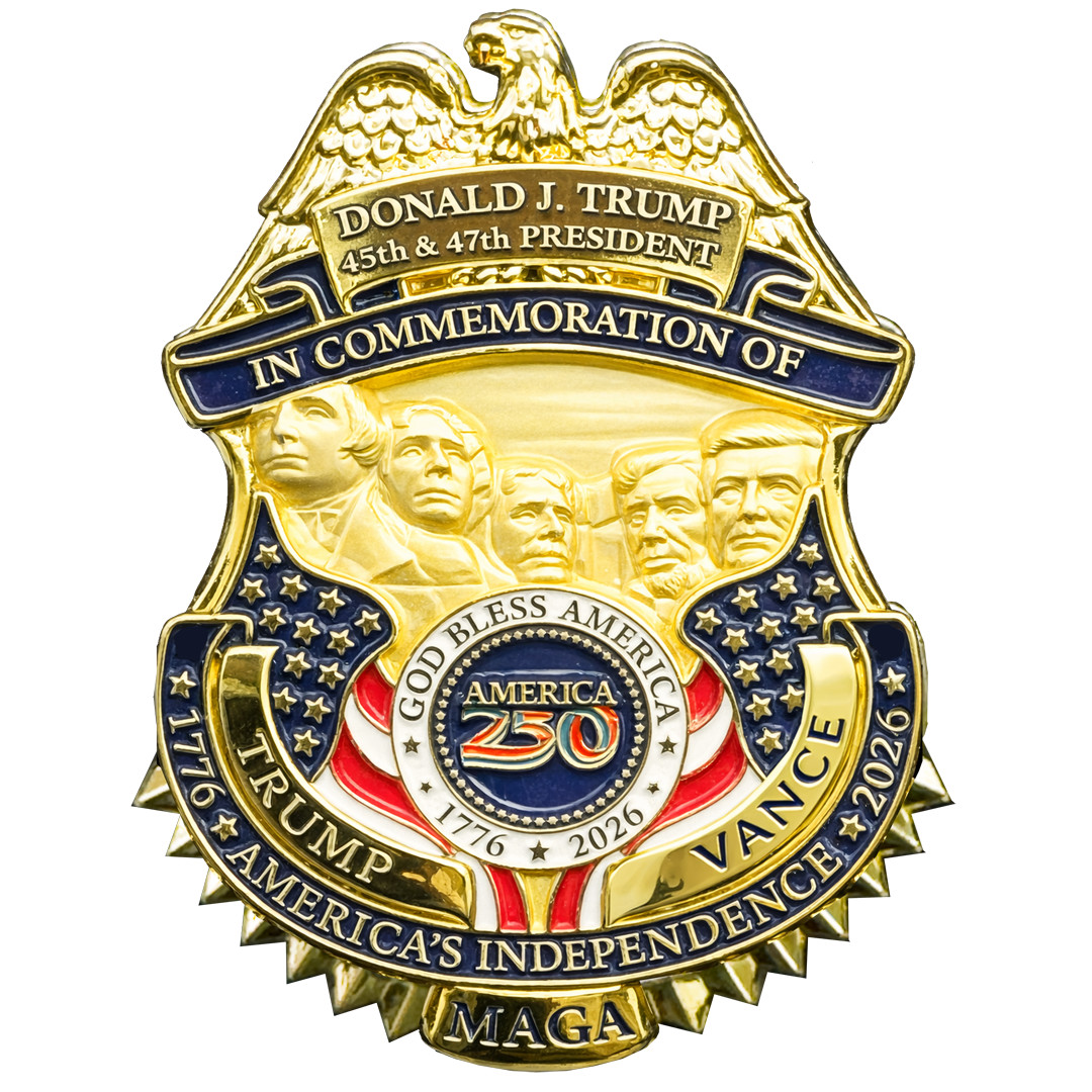 CL-YY Trump Vance Presidential 250th Anniversary 47 Full Size Commemorative with