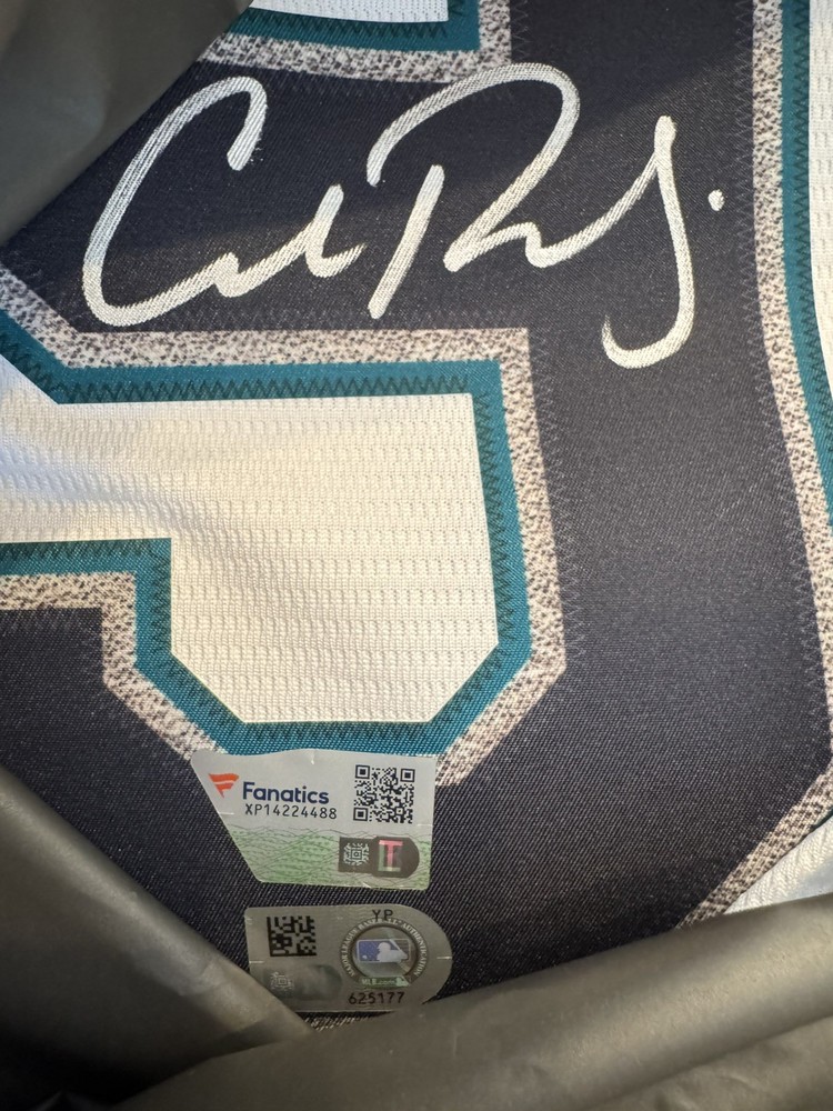 🔥Cal Raleigh Signed Mariners Baseball Jersey MLB Fanatics Authentic UNDER WRAPS