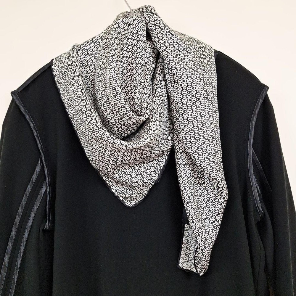 GUCCI Logo Large Silk Scarf