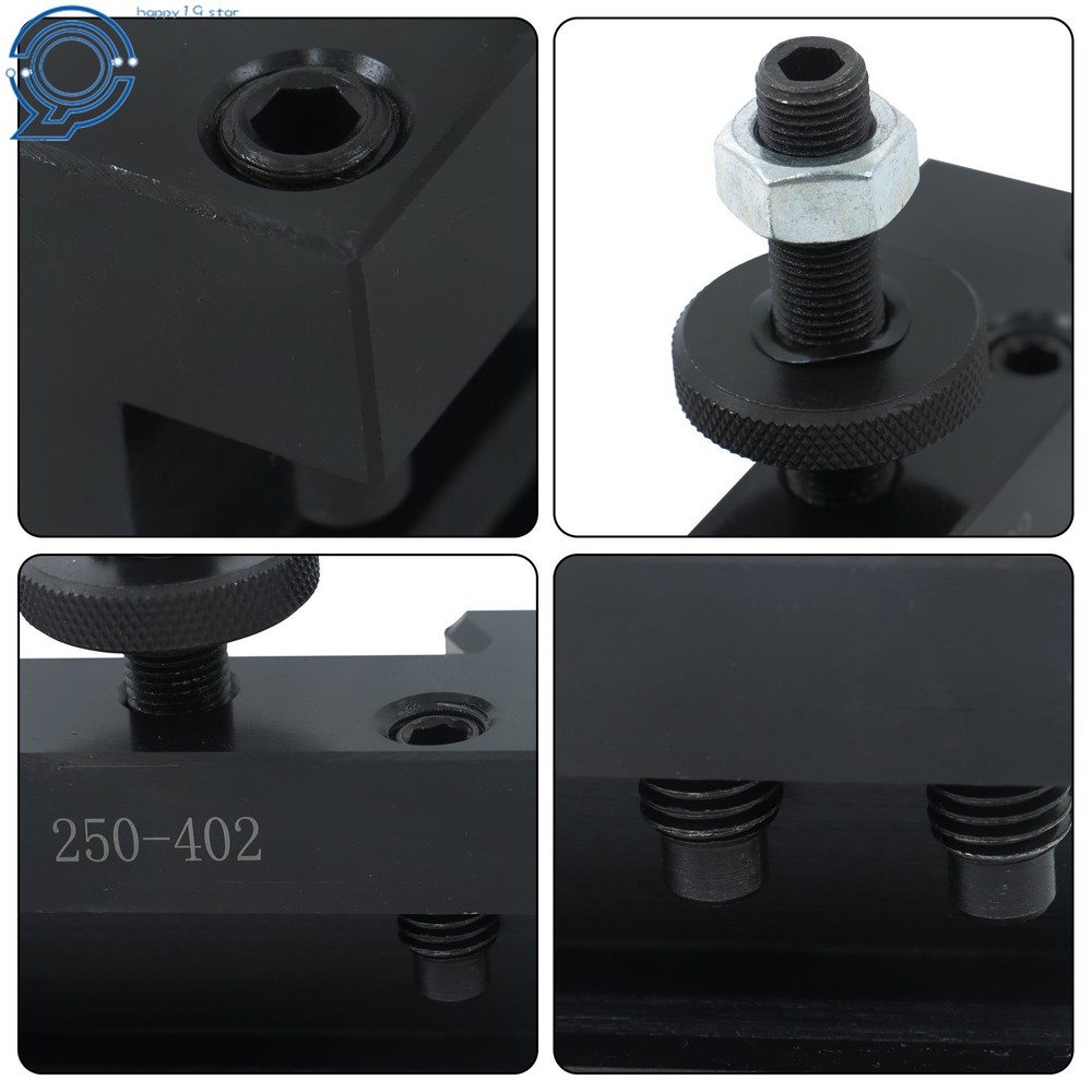 Quick Change CA #2 Tool Post Set 250 402 for Lathe Turning Operations
