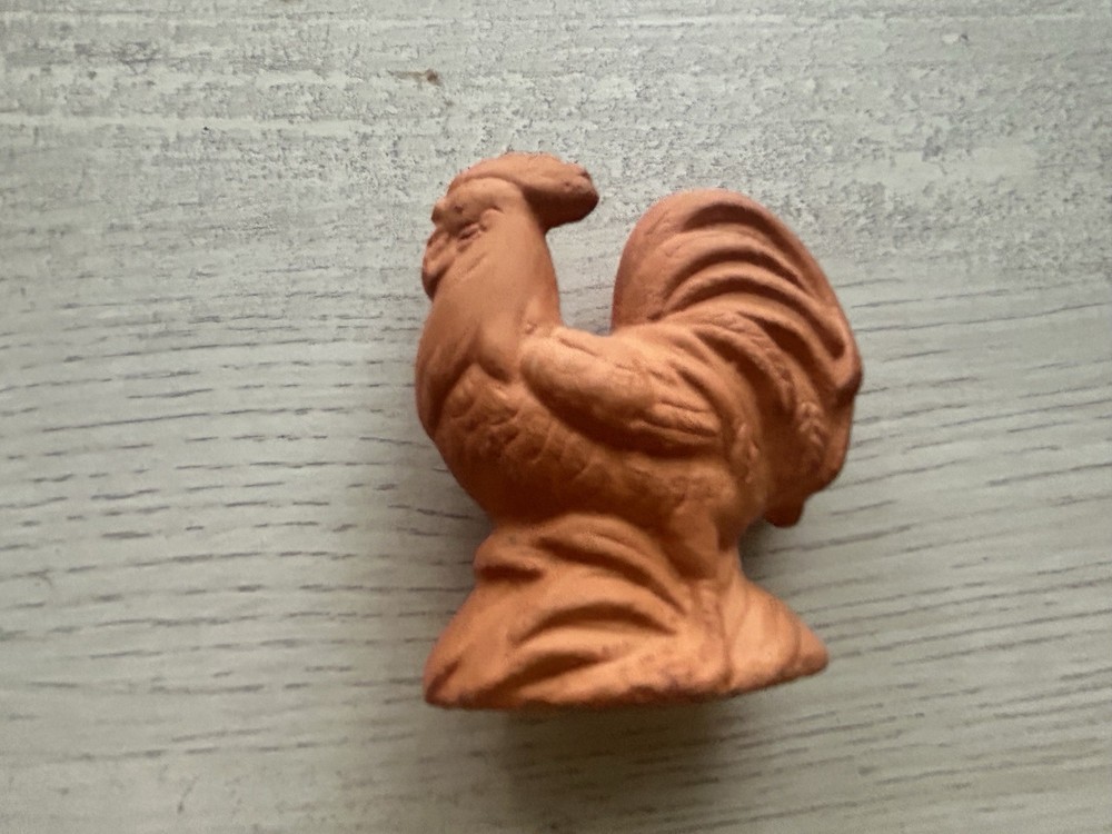 Terra Cotta Chicken Figure Small