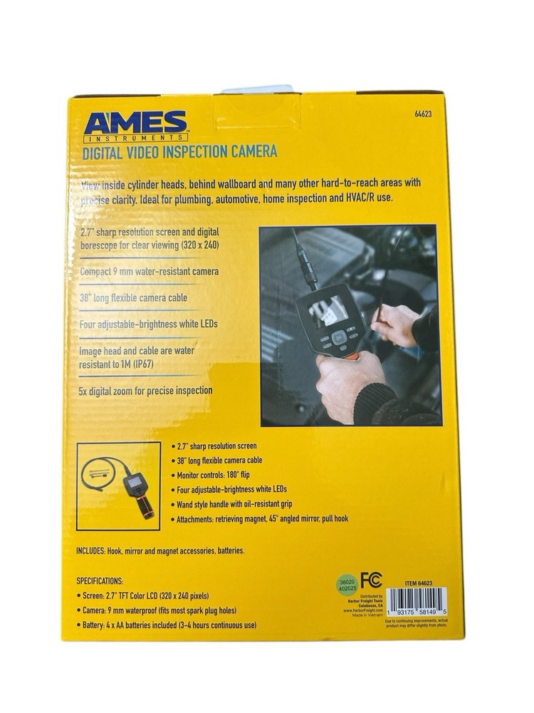 AMES DIGITAL VIDEO INSPECTION CAMERA