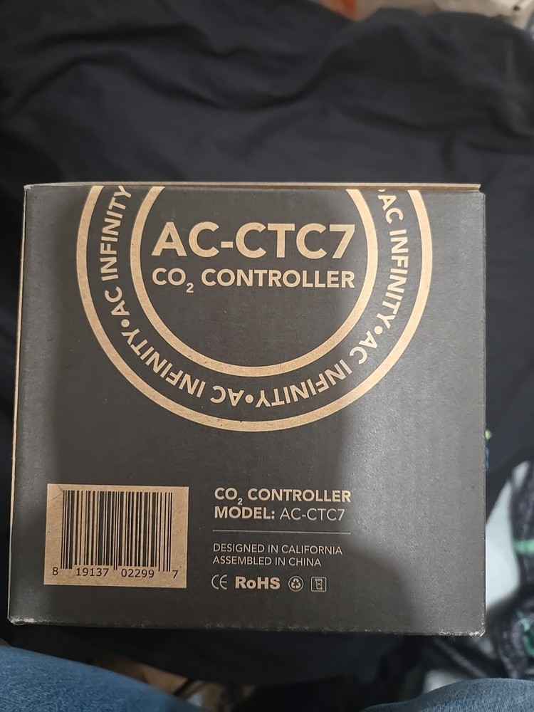 AC Infinity AC-CTC7 CO2 Smart Controller