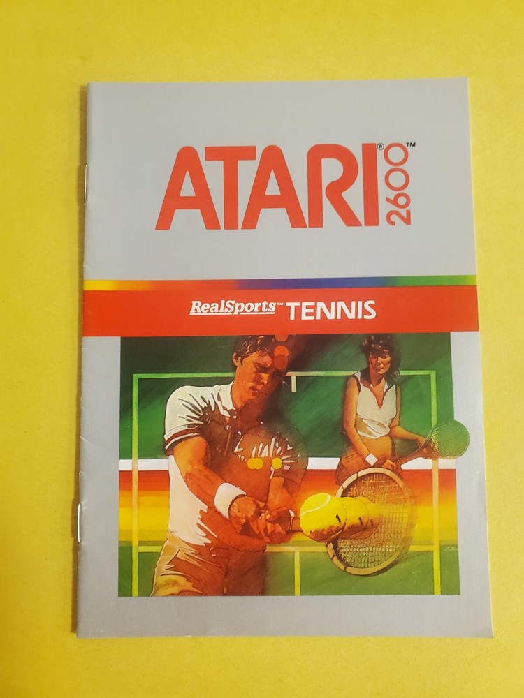 Atari 2600 Manual Tennis