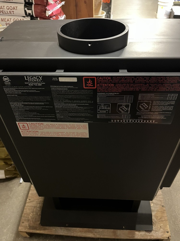 Legacy Stoves TLC 2000 Coal Stove