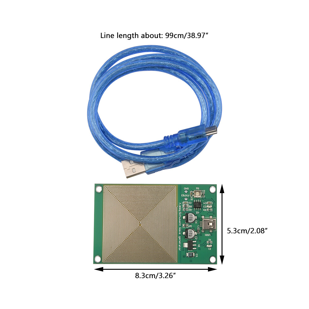 Schumann Wave Generator FM783 With USB Cable 5V 0.1A Ultra-low Frequency