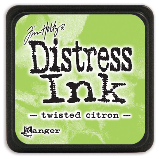 Ranger DMINI-47322 Distress Mini Ink Pad-Twisted Citron