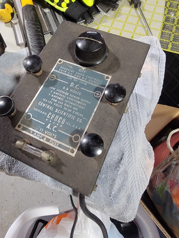 Old CENCO variable reostat.