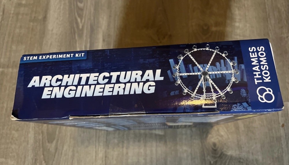 STEM Thames & Kosmos Architectural Engineering Experiment Kit 26 Experiments New
