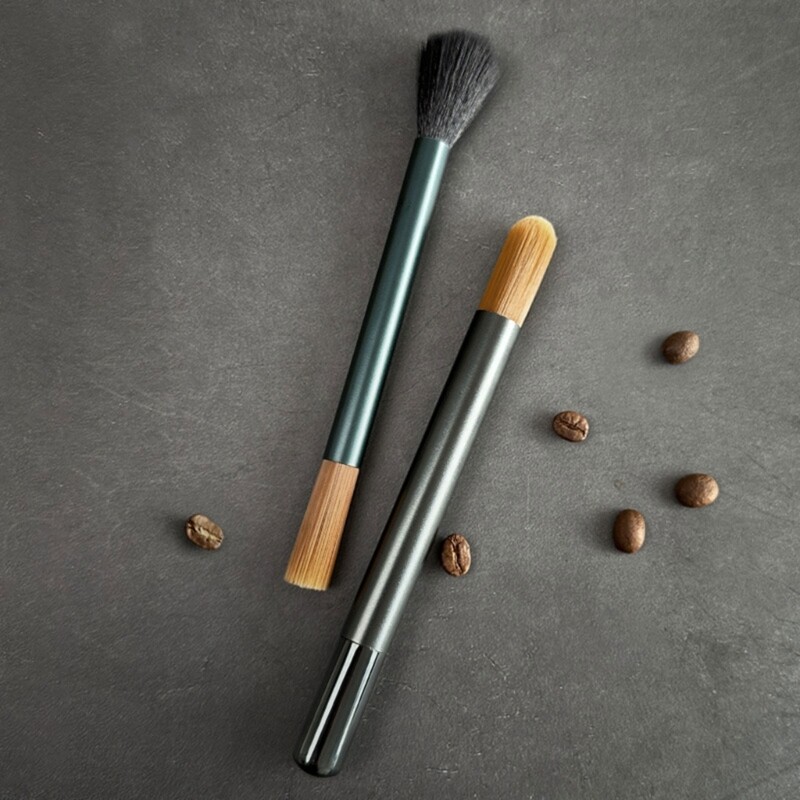 Hand Cranked Bean Grinder Brush Machine Brush Soft Brushes