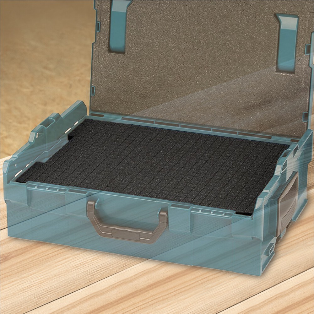 POWERTEC Pre-Cut Foam Insert Replacement for L-Boxx2, Power Tool Transport 71603