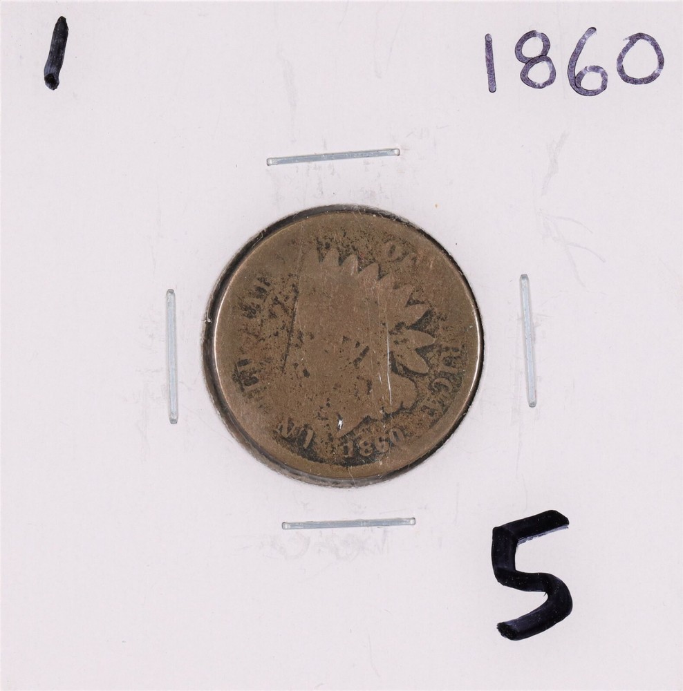 1860 Indian Head Cent #1