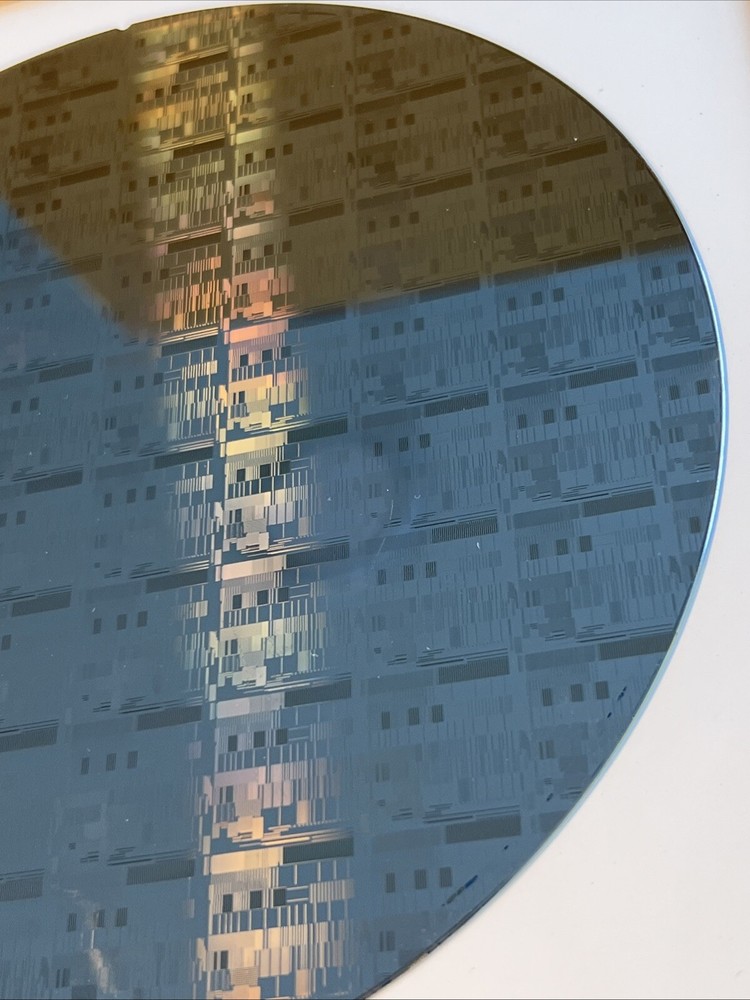 8” Patterns Silicon Wafer Thickness 735um Collection Art Wafer Come With AFrame