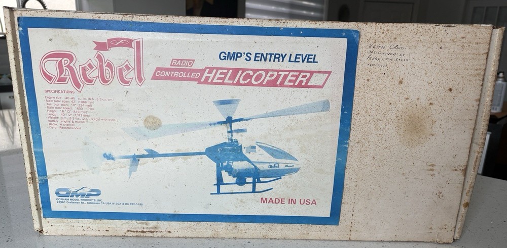 GMP Rebel Partially Unassembled w Box