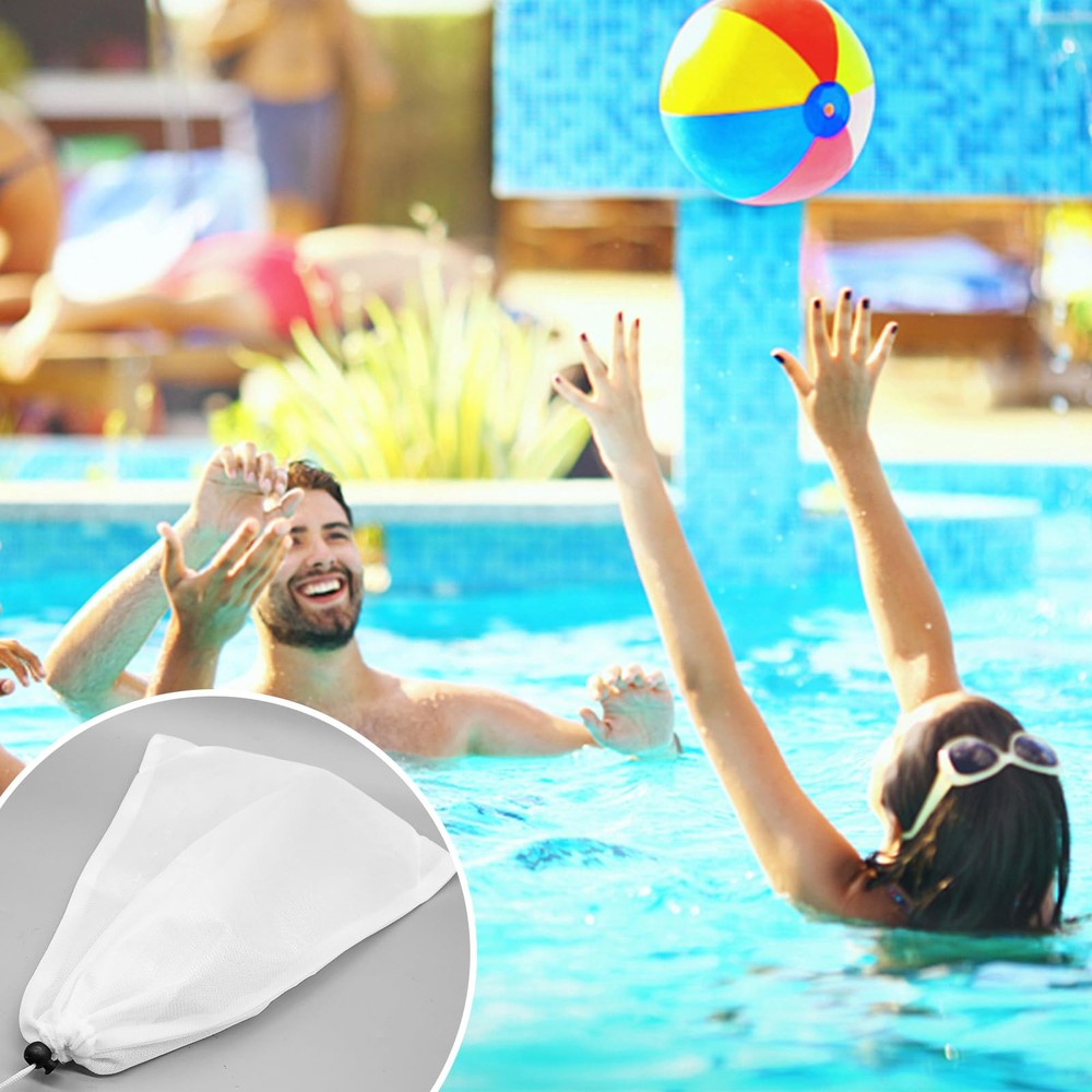4Pcs Leaf Vacuum Catcher Sweeper Swimming Pool Bag