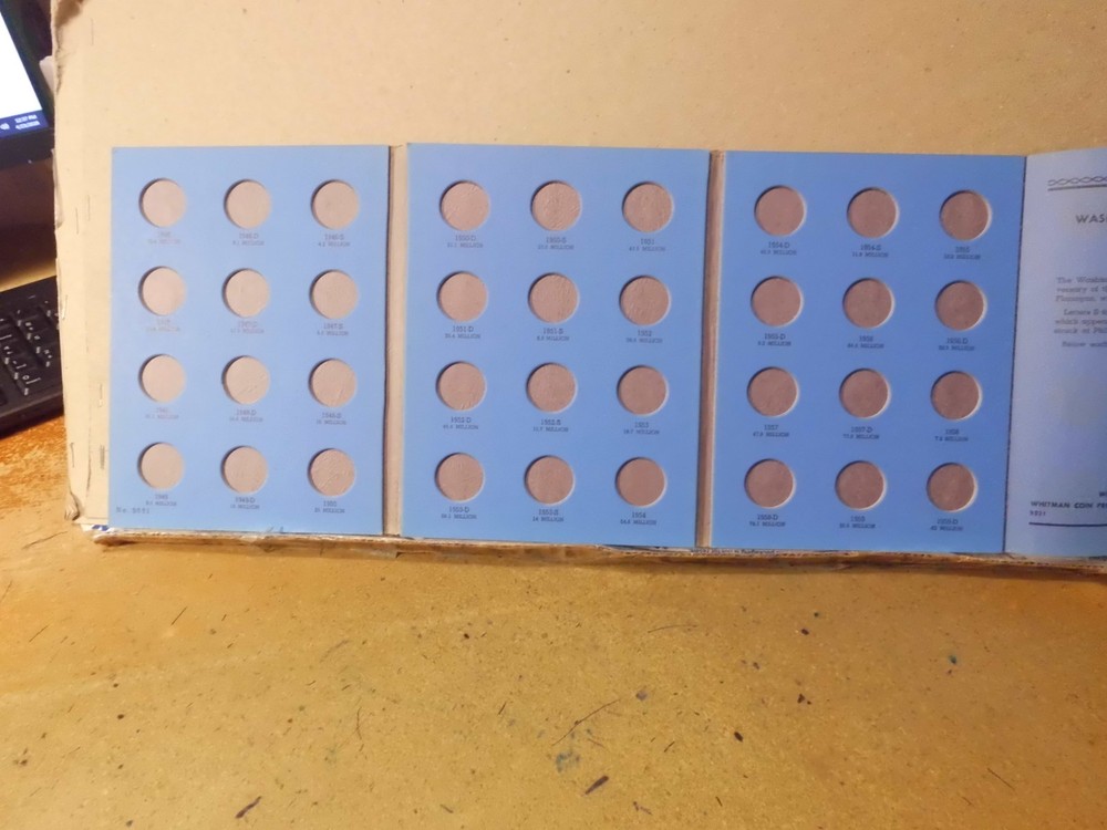 WASHINGTON QUARTER 1946 - 1959 ~ WHITMAN FOLDER