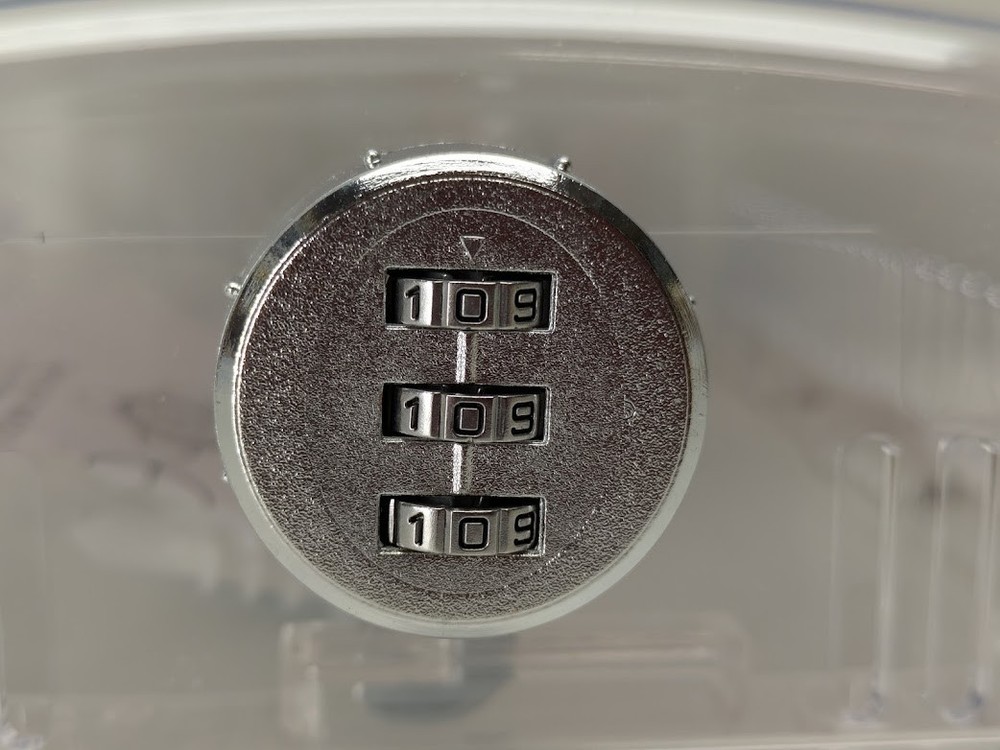 StatGuardPlus Universal Thermostat Guard Cover Clear with Changeable Code Lock