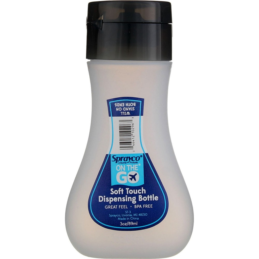 Sprayco Soft Touch 3 oz Dispensing Bottle, 3 oz