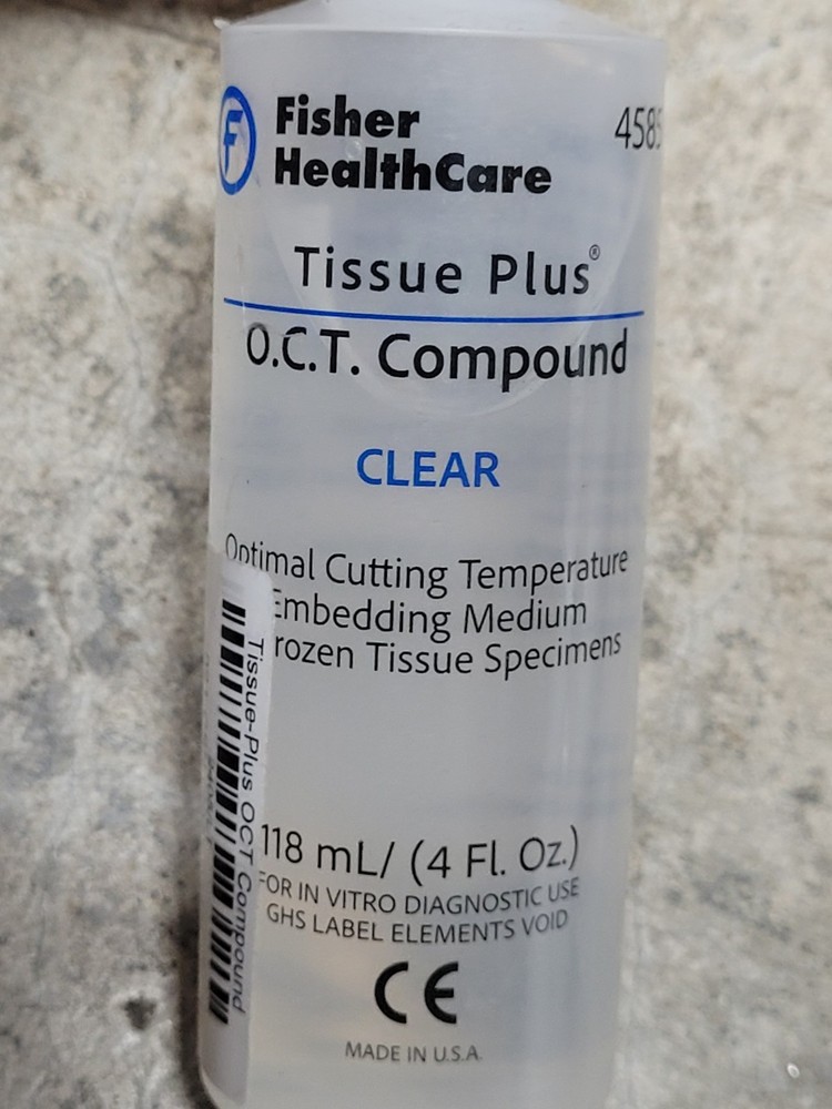 Fisher Tissue Plus O.C.T. Compound 4 oz. OCT Compound Clear
