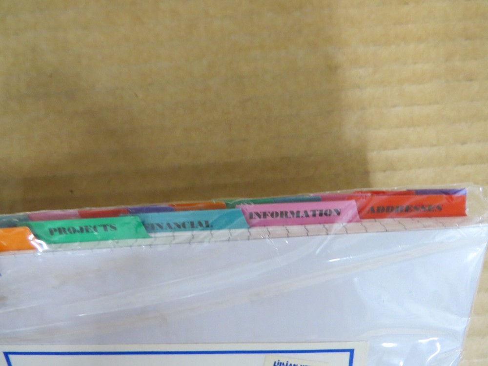 Lillian Vernon 2196 Organizer Refill Pack 341F - NEW
