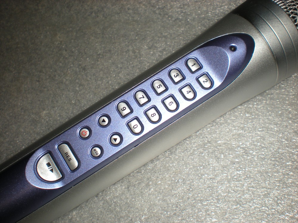 Leadsinger Wireless Duet Remote LS-2222 Microphone NO RECEIVER For LS-3000 2000