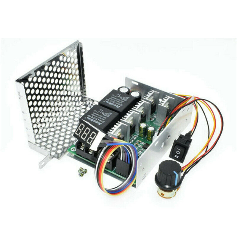 DC 10-55V MAX 60A Reversible PWM Motor Speed Controller 12V 24V 36V