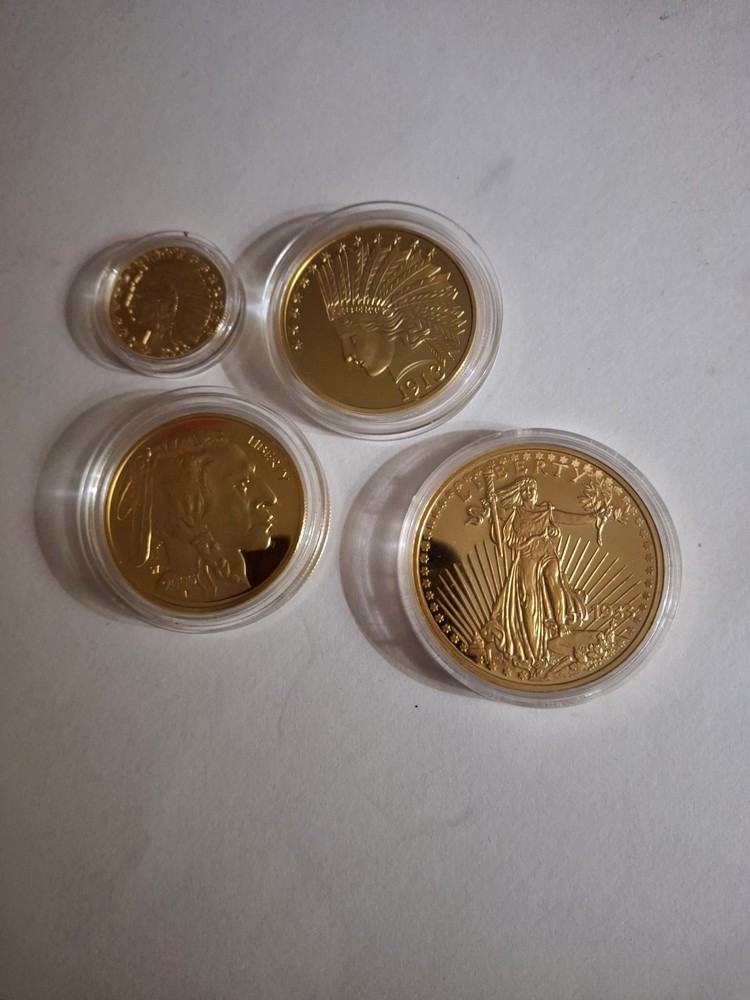 Copy Coins Gold Plated Set