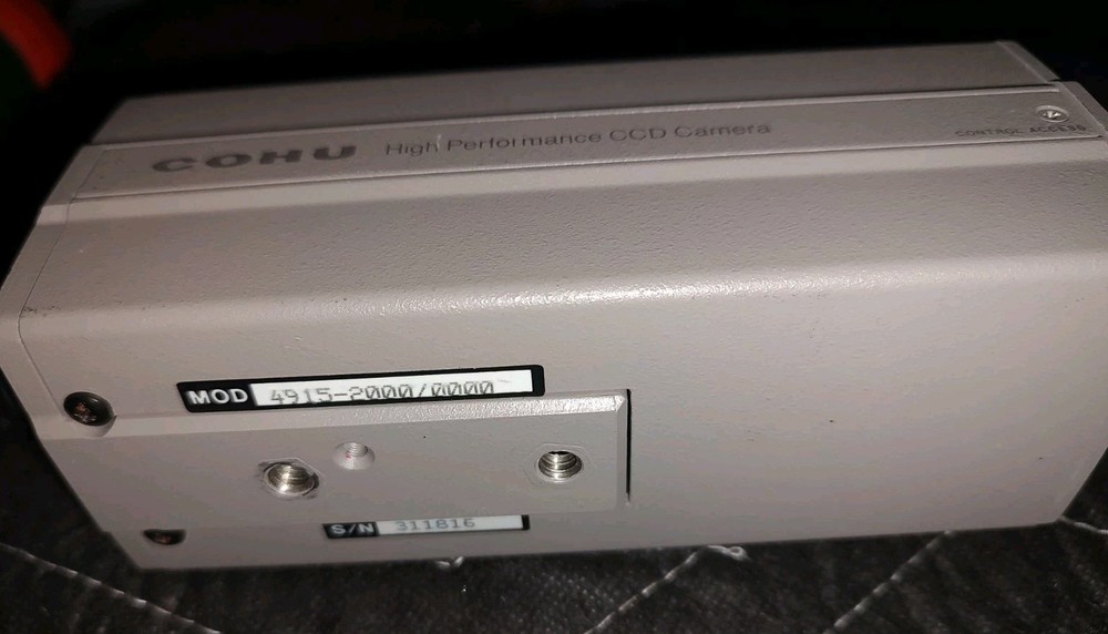 COHU 4915-2000 High Performance CCD Camera 12V