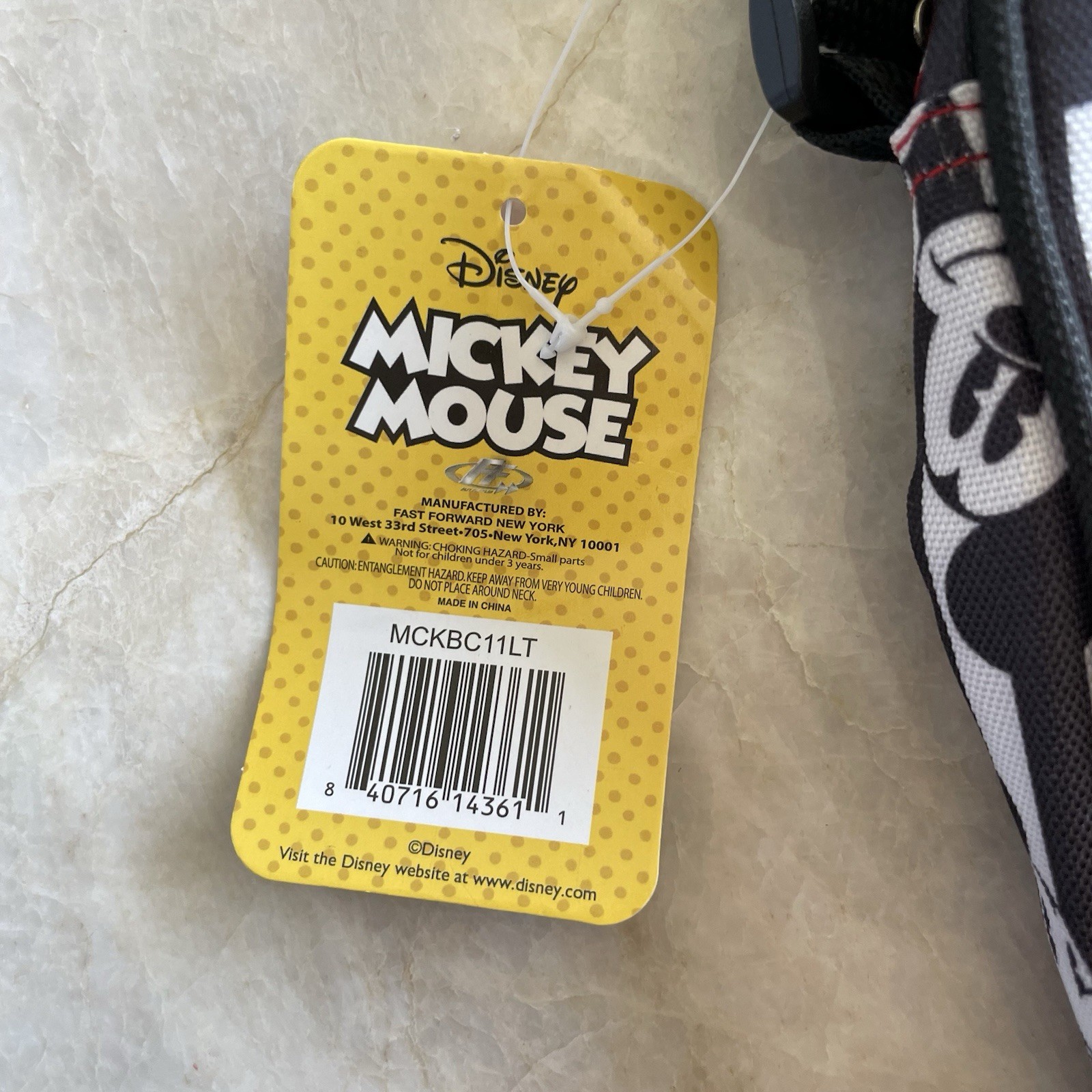 NWT Disney Mickey Mouse Crossbody Bag Adjustable Strap