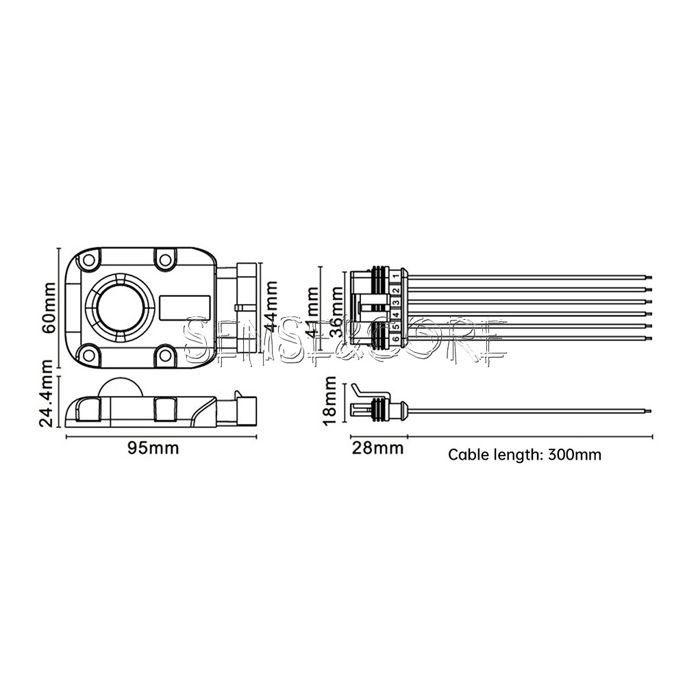 Motion Sensor Infrared PIR Movement Detector Waterproof Outdoor LED Light Switch