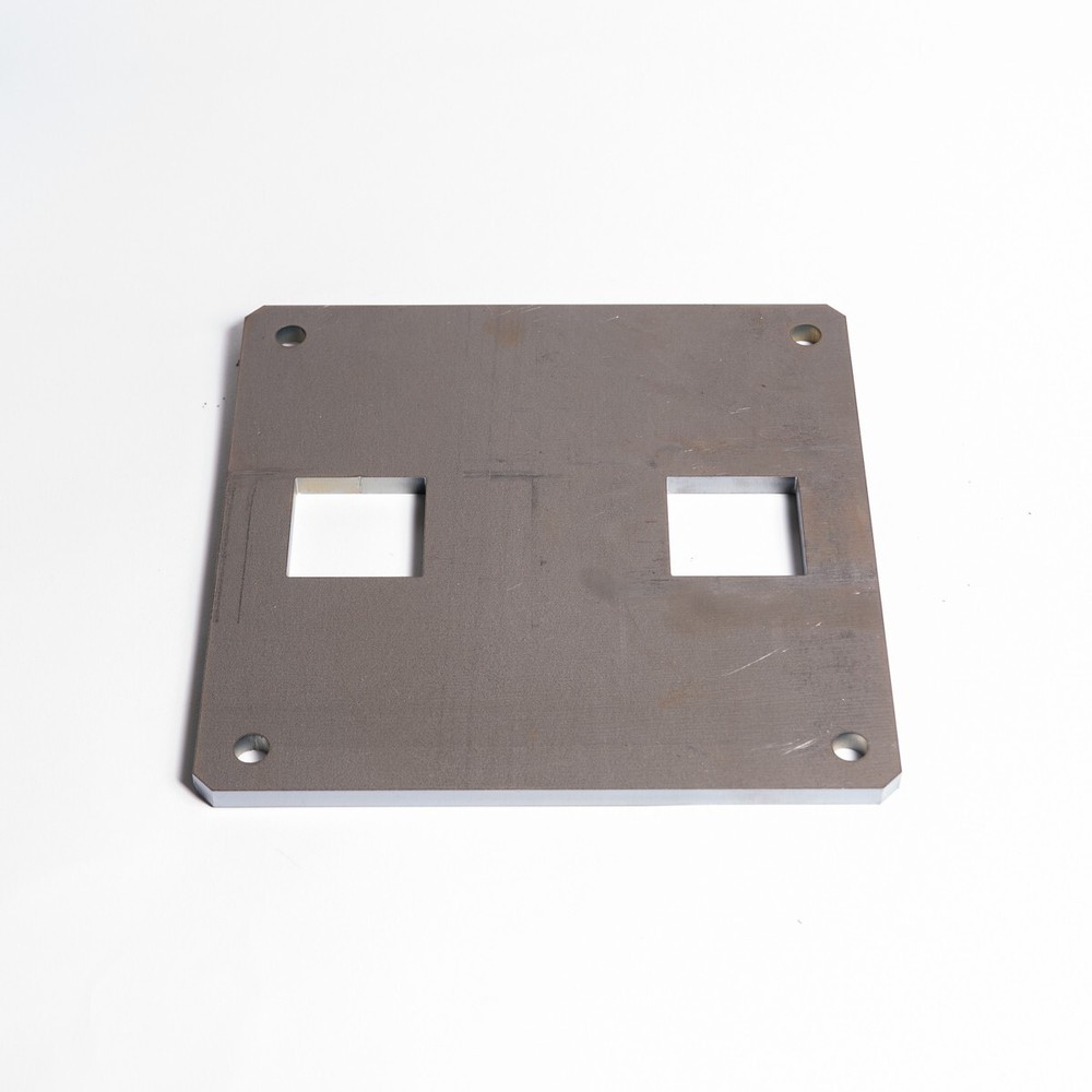 Upgrade plate set for weld-it-yourself 2x72 grinder