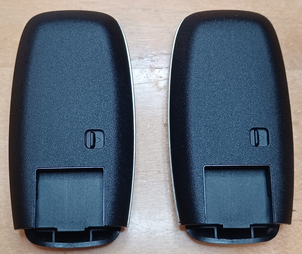 2x New High Quality 4-Button Hatch Nissan Smart Key Remote Replacement Shells