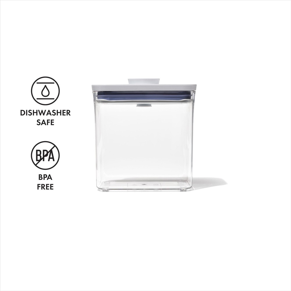 OXO Softworks POP Container - Rectangle Short 1.7 Qt